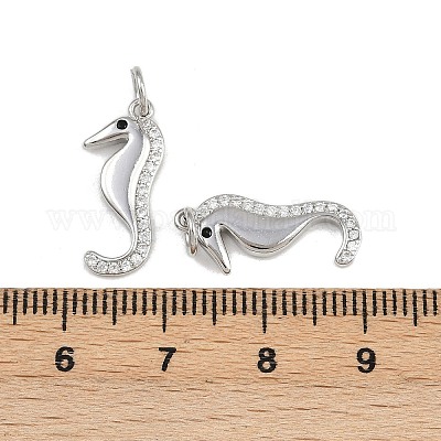 Латунные микро проложить кубического циркония подвески KK-A269-04B-P-1