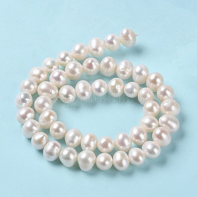 Нити из натурального культивированного пресноводного жемчуга PEAR-E018-16-1