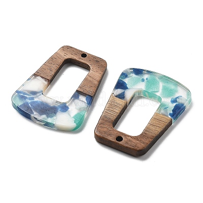 Подвески из смолы и ореха FIND-R051-02D-1