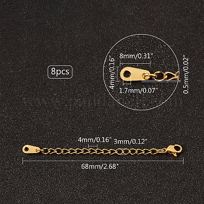 Удлинитель цепи из нержавеющей стали 304 STAS-UN0006-52G-1