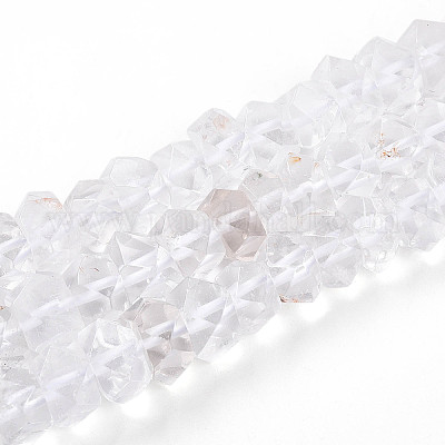 Природных кристаллов кварца бисер нитей G-N347-09A-01-1