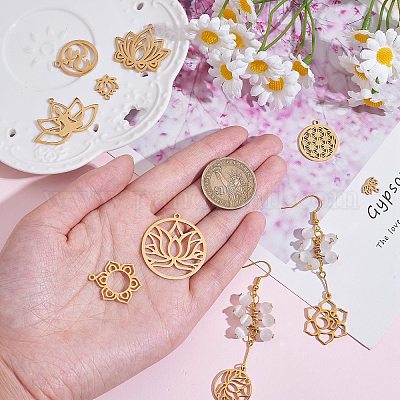 12 шт. 12 подвески из нержавеющей стали 201 STAS-SZ0002-48G-1