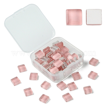 60шт прозрачные стеклянные кабошоны GLAA-YW0003-65-17-1