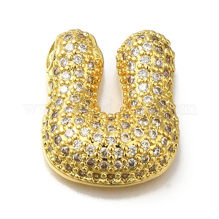 Подвеска из латуни с фианитами KK-Q818-02U-G-1