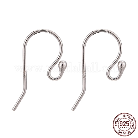 925 Sterling Silver Earring Hooks with ball – Wholesale Silver