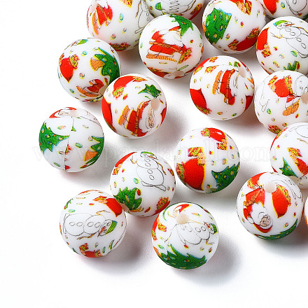 Пищевые экологически чистые силиконовые бусины&nbsp;LS-SIL-S003-15B-1