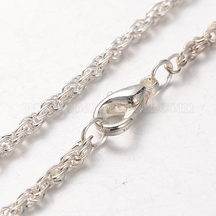 Изготовление ожерелья из железной веревки MAK-J004-23S-1