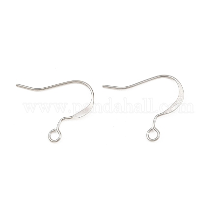 Filo per orecchini piatto in ottone&nbsp;KK-CBA57BD-09P-1