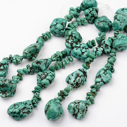 Natural Turquoise Beads Strands G-F321-26-1