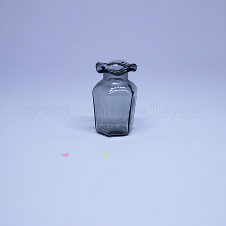 Hohe Borosilikatglas-Vasen-Miniatur-Ornamente BOTT-PW0001-149C-1