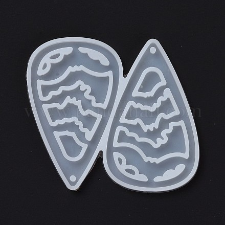 Lágrima de diy con colgantes de murciélago moldes de silicona DIY-D060-08-1
