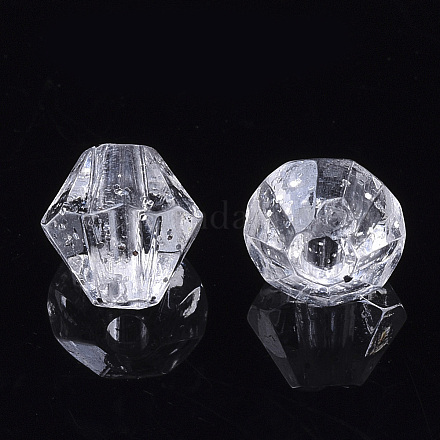 Perles en acrylique transparente TACR-Q264-20-1