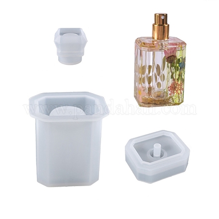 Silikon-Aufbewahrungsformen für Parfümflaschen DIY-L065-12-1