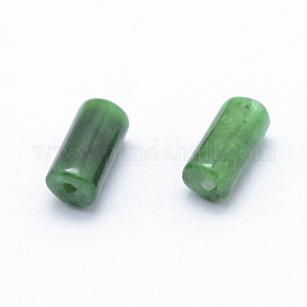 Perles naturelles en jade du Myanmar/jade birmane G-E407-24-1