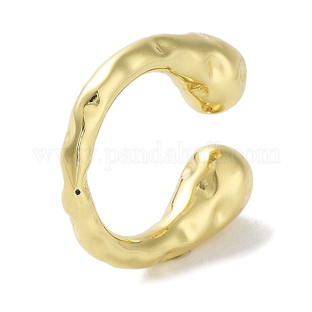 Стойки с покрытием латунные кольца манжеты RJEW-D025-05G-1