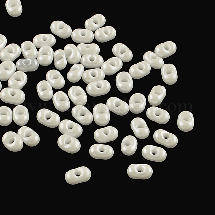 Perles de rocaille tchèques SEED-R014-3x6-P121-1