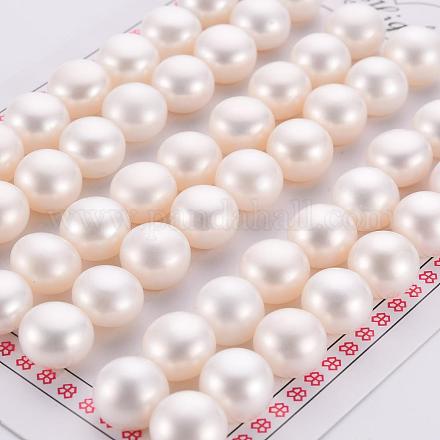 Grade AAA Natural Cultured Freshwater Pearl Beads PEAR-R008-10~10.5mm-01-1