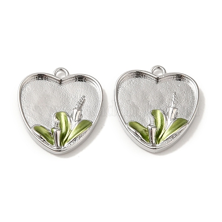 Латунь эмаль подвески KK-S368-10P-1