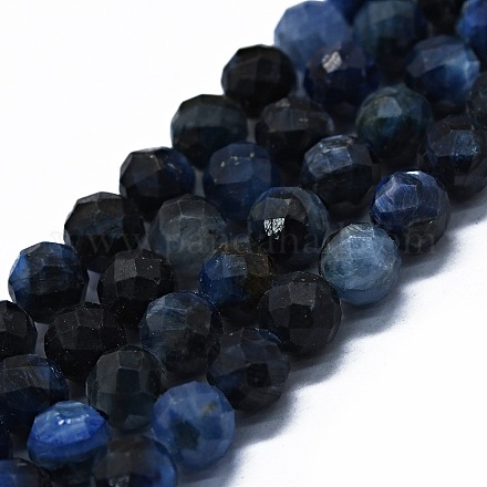 Brins de perles de kyanite naturelles teintes et chauffées G-G927-41-1