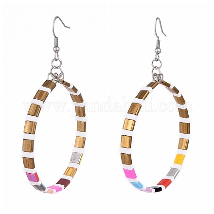 Болтающийся серьги EJEW-JE04174-02-1