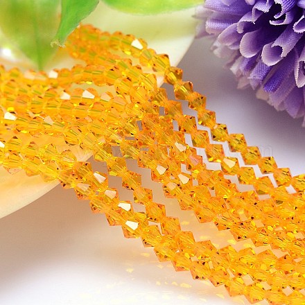 Faceted Imitation Austrian Crystal Bead Strands G-M180-4mm-08A-1