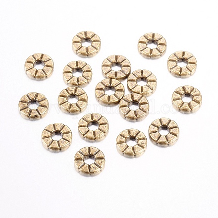 Tibetan Style Alloy Spacer Beads X-MLF10461Y-NF-1