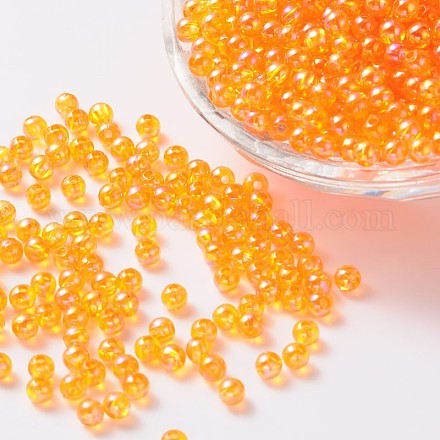 Perles acryliques transparentes écologiques PL734-14-1