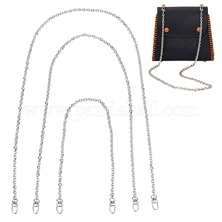 Wadorn 3 шт. 3 стильные железные кабельные цепные сумки на лямках FIND-WR0007-94P-1