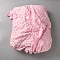 2M Polyester Fabric, Baby Clothes Accessories, Pink, 1600~1800x0.6mm