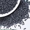 MIYUKI Delica Beads, Cylinder, Japanese Seed Beads, 11/0, (DB0306) Matte Metallic Slate, 1.3x1.6mm, Hole: 0.8mm, about 20000pcs/bag, 100g/bag