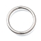 Brass Linking Rings, Round Ring, Platinum, 21x2mm, Inner Diameter: 17mm