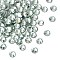 Preciosa® Crystal Hotfix Flatback Stones, Czech Crystal, Round(438 11 612 Chaton Rose VIVA 12 ®), 50000 Chrysolite, SS16(3.8~4mm)