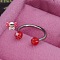316L Stainless Steel Hoop Nose Rings, Stainless Steel Color, 10mm, Pin: 1.2mm