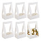 Transparent Rectangle Paper Bouquet Packaging Bags, White, 41.5x32.5x0.2cm
