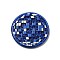 Acrylic Pendants, Disco Series, Royal Blue, 34.5x2mm, Hole: 1.6mm