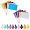 30Pcs 10 Colors Polyester & Plastic Flag, Command Referee Flag, Mixed Color, 315x217x10mm, 3pcs/color
