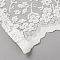 Polyester Lace Fabric, Clothing Accessories , White, 2140x1320x1mm