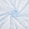 Snowflake Pattern Polyester Mesh Fabric, for Dress Costumes Decoration, Light Steel Blue, 176cm, 1m/pc