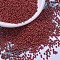 MIYUKI Round Rocailles Beads, Japanese Seed Beads, 11/0, (RR426) Opaque Red Luster, 2x1.3mm, Hole: 0.8mm, about 50000pcs/pound