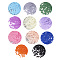 Opaque Acrylic Beads, No Hole/Undrilled, Round, Mixed Color, 1mm, about 20000pcs/bag