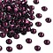 Preciosa® Crystal Hotfix Flatback Stones, Czech Crystal, Round(438 11 612 Chaton Rose VIVA 12 ®), 20050 Amethyst, SS6(1.9~2.1mm)