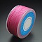 Round Nylon Cords, Milan Cords/Twisted Cords, Pearl Pink, 2.5mm, about 10.93 yards(10m)/roll