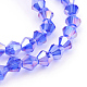 Chapelets de perles en verre X-EGLA-S056-02-3
