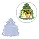 Stampi in silicone per cornici fai da te a tema natalizio DIY-M045-04-1