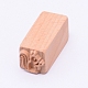 Timbres en bois&nbsp;DIY-WH0189-61E-2