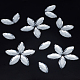 FINGERINSPIRE 200 Pcs 24.5x11.5mm Horse Eye Acrylic Rhinestone Gems with Container Acrylic Jewels Embelishments Crystals Flat Back Clear Acrylic Jewels for Costume Making Cosplay OACR-FG0001-12-4