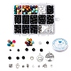 Kits de fabrication de bracelet extensible chakra bricolage DIY-JP0005-63F-AS-1