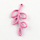 Lovely Leaf Pendants for Necklace Making PALLOY-3219-05A-LF-1