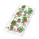 Bolsas de almacenamiento de plástico de opp de tema navideño ABAG-B003-08-4