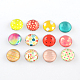 Half Round/Dome Glass Flatback Cabochons for DIY Projects GGLA-Q037-12mm-16-1